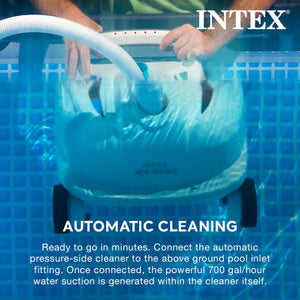Intex Ultra XTR Frame Swimming Pool & Pump, Robot Vacuum w/Pool Maintenance Kit