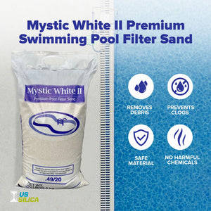 US Silica Mystic II Filter Sand & Bestway Filter Pump for Above Ground Pools - TRAPSKI