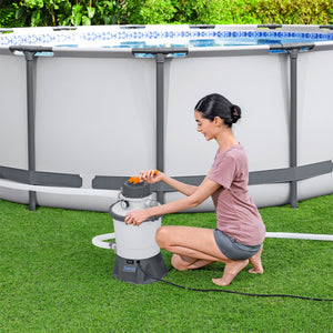 US Silica Mystic II Filter Sand & Bestway Filter Pump for Above Ground Pools - TRAPSKI