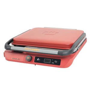 Razor I-Razor Portable Electric Induction Griddle with Temperature Control, Red - TRAPSKI