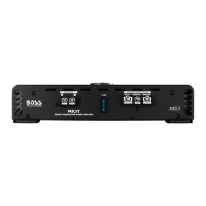 New BOSS R1100M 1100W Mono Car Audio Amplifier Amp & 8 Gauge Amp Wiring Kit - TRAPSKI