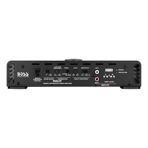 New BOSS R1100M 1100W Mono Car Audio Amplifier Amp & 8 Gauge Amp Wiring Kit - TRAPSKI