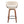 Vintage Mod - Mid Century Modern Fixed Height Counter Stool & Swivel With Round Footrest (Set of 2)