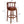 Swivel Cow Top Wooden Bar Stool, 360 Degree Swivel Bar Height Chair With Backs For Home Kitchen Counter