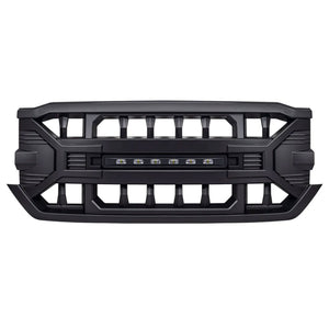 AMERICAN MODIFIED Armor Grille for 16-19 Chevrolet Silverado 1500, Matte Black