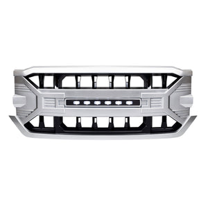 AMERICAN MODIFIED Armor Grille for 2016-2019 Chevrolet Silverado 1500, Silver