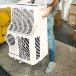 hOmeLabs 12,000 BTU Portable Air Conditioner with Washable Filter and Controller - TRAPSKI
