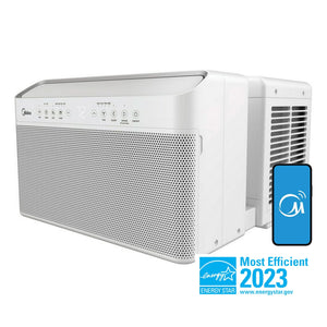 Midea 10,000 BTU U Shaped Window Type Air Conditioner Cools up to 450 Sq Ft
