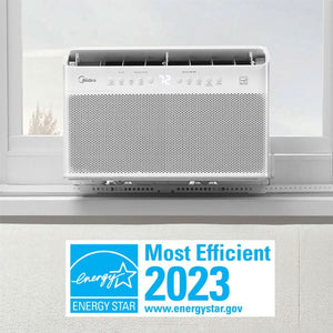 Midea 10,000 BTU U Shaped Window Type Air Conditioner Cools up to 450 Sq Ft