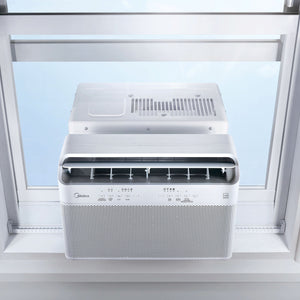 Midea 10,000 BTU U Shaped Window Type Air Conditioner Cools up to 450 Sq Ft