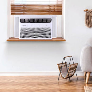 Hisense 450 Sq ft Window Air Conditioner w/Remote, 3 Modes & 4 Way Air Direction