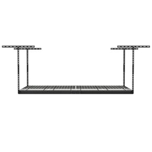 MonsterRax 4'x8' Overhead Garage Storage Rack Holds Up to 500 Pounds, Hammertone