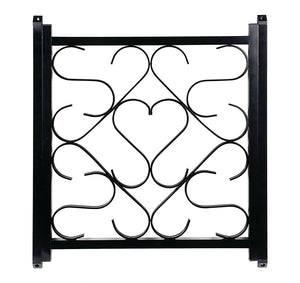 Camco RV/Camper Deluxe Screen Door Grille Adjustable Up To 20" to 32", Black