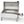 Camco  Grill-Stow N Go 125 Portable Propane Gas Grill with Temperature Gauge