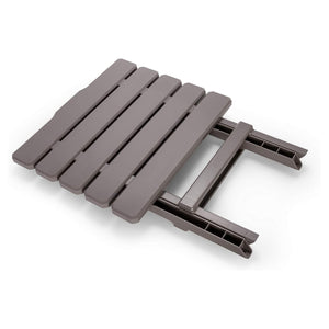 Camco Adirondack Style Folding Plastic Large Table for Indoor or Outdoor Use