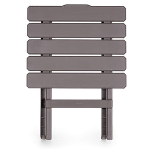 Camco Adirondack Style Folding Plastic Large Table for Indoor or Outdoor Use