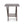 Camco Adirondack Style Folding Plastic Large Table for Indoor or Outdoor Use