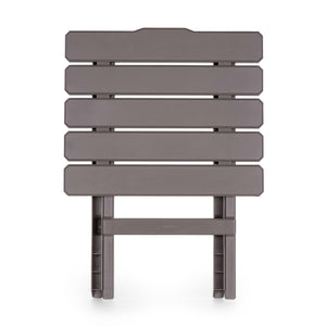 Camco Adirondack Style Folding Plastic Large Table for Indoor or Outdoor Use