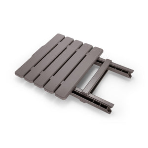 Camco Adirondack Style Folding Plastic Large Table for Indoor or Outdoor Use