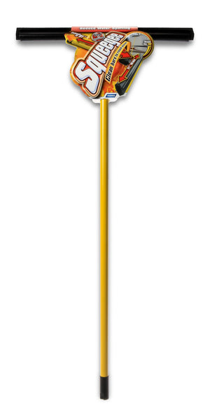Camco 21 Inch Ultimate Lightweight RV Squeegee with Extend Handle, Black/Yellow