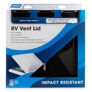 Camco Vent Lid for 14 x 14 Inch Vents Fits with Jensen Pre 1994 Models, Smoke