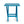 Camco Adirondack Style Folding Plastic Large Table, Indoor or Outdoor Use, Aqua