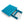 Camco Adirondack Style Folding Plastic Large Table, Indoor or Outdoor Use, Aqua