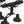 Vac Rac Quad Rack Fly Rod Mount Carrier Vacuum Suction Cup, Holds 4 Rods, Black