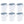 Sterilite Plastic Lidded Pitcher with Clear Base and Handle, Washed Blue, 6-Pack