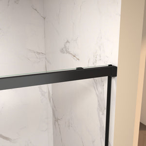 Frameless Single Sliding Shower Door