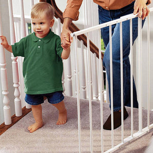KidCo Safeway Top of Stairs Quick Release Baby Gate for Protection (2 Pack)