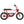 Razor Rambler 16 Electric Retro Minibike with 350W Motor & 36V Battery, Red
