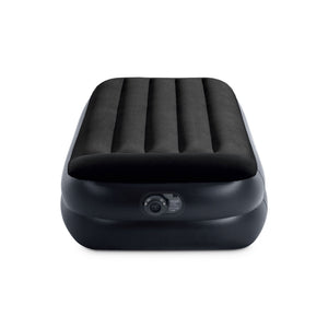 Intex Dura Beam Plus Pillow Raised Airbed Mattress w/Built in Pump, Twin(2 Pack)