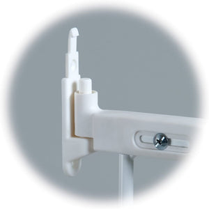 KidCo Angle Mount Safeway Stair Top Quick Release Baby Gate, White (2 Pack)