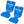 TRC Recreation Lazy Bunz Foam Water Saddle Swimming Pool Float, Blue (2 Pack)