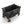Gorilla Carts 7 Cu Ft Collapsible Utility Wagon,Oversize Bed, Black (4 Pack)