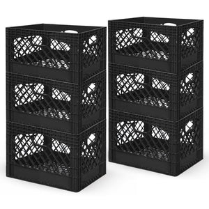 Juggernaut Storage Crate for Office Storage & Classroom Organization, 6-Pack