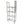 Origami RPR Series 5 Shelf Slim Steel Pantry Rack Holds up to 100 Pounds, Silver