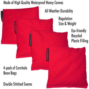 Driveway Games All Weather Indoor & Outdoor Bean Bag Cornhole Game (2 Pack)