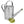 Jameson 1 Gallon Galvanized Watering Can with Handle for Patio, Lawn, and Garden