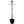 Sun-Ray Kenwick 7 Foot Single Head Solar Lamp Post & Planter, 1 Light, Bronze