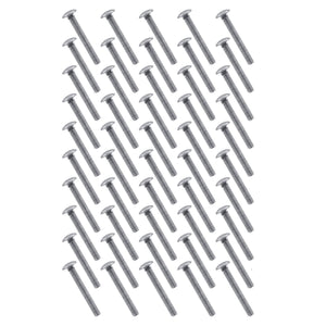 Hillman .5 x 3 Inch Galvanized Carriage Bolts For Wood or Metal Frame, (50 Pack)
