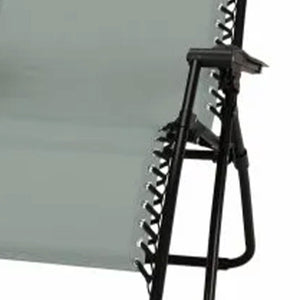 Four Seasons Courtyard Sunny Isles XL Zero Gravity Outdoor Chairs, 3 Pack, Green