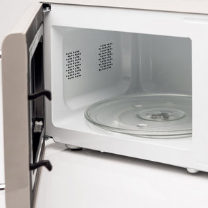 Haden 700 Watt 0.7 Cubic Foot Microwave Oven with Digital Controls, Putty/Chrome - TRAPSKI