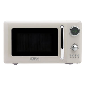 Haden 700 Watt 0.7 Cubic Foot Microwave Oven with Digital Controls, Putty/Chrome - TRAPSKI