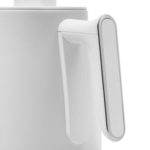 Haden Electric Tea Kettle, Gooseneck Hot Water Boiler, 0.6L Teapot, Ivory/Chrome