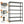 6-Tiers Storage Shelves - 2100LBS Capacity