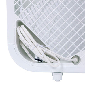 Hurricane 20" Classic Series Floor Box Fan with 3 Speed Settings, 2 Pack, White