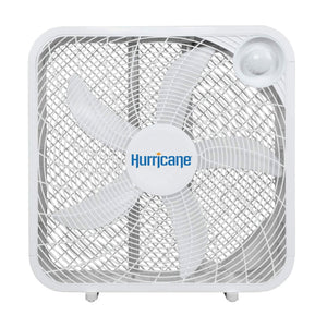 Hurricane 20" Classic Series Floor Box Fan with 3 Speed Settings, 10 Pack, White