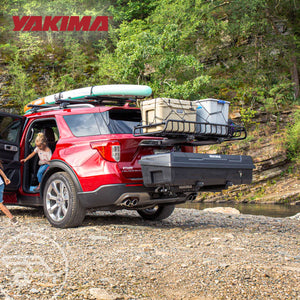 Yakima EXO SwingBase Hitch Base Rack & EXO GearLocker Vehicle Rooftop Cargo Box